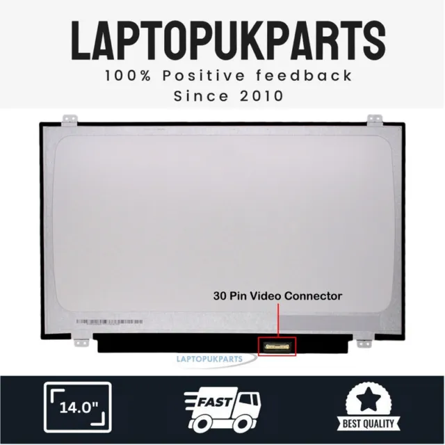 Fits For DELL DP/N 08HH2 CN-008HH2 14.0" Laptop Screen HD LED LCD Display New