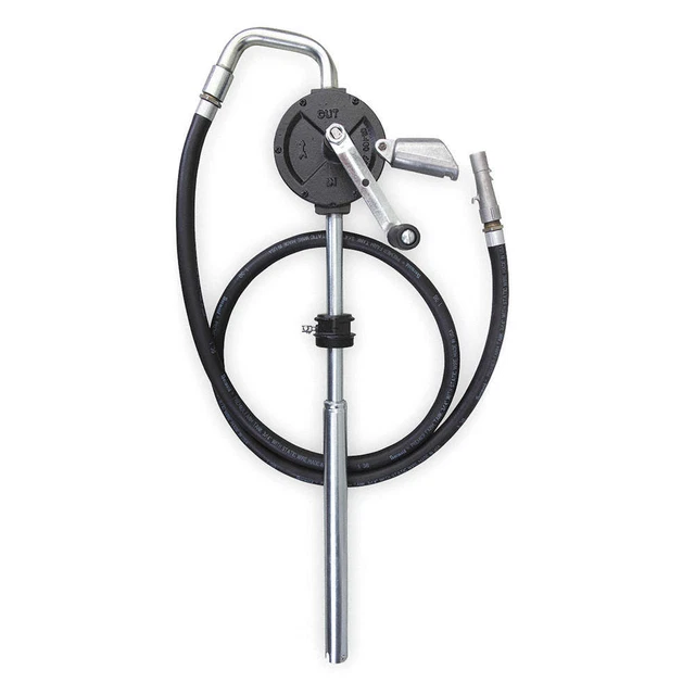 DAYTON 4VCR3 Hand Drum Pump,Rotary,10 gpm@120 strokes