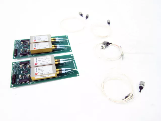 4x SANTEC OVA-650 OPTICAL VARIABLE ATTENUATOR RANGE 0-30DB