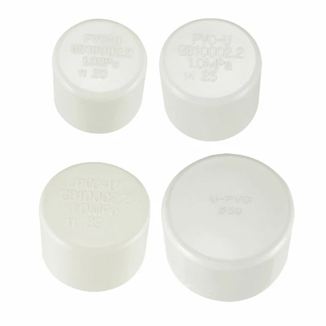 PVC PIPE CAP Fitting, Slip Socket External End Caps Parts EUR 6,76