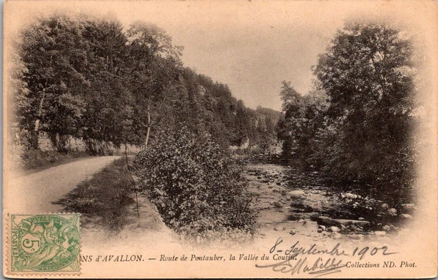 *48106 cpa approx. D'Avallon - road de Pontauber