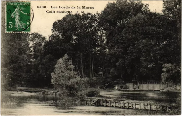 CPA Les Bords de la Marne - Coin Rustique (1352812)