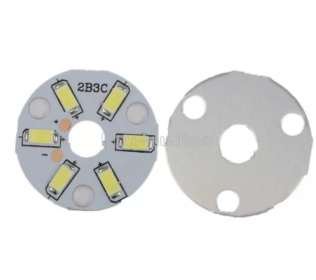 5PCS LED Board 3W 5730 White LED Emitting Diode SMD Highlight Lamp Panel