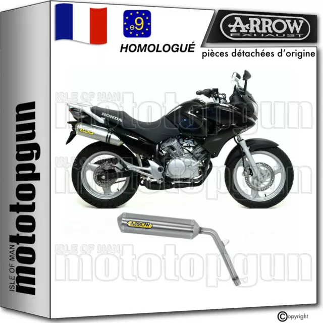 Arrow Pot Echappement Approuve Thunder Titanium Honda Xl 125 V Varadero 2012 12