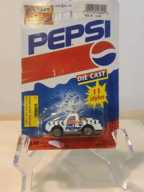 Baha Truck Pepsi Diecast *Rare *Vintage Ja-Ru *NEW* Golden Wheels