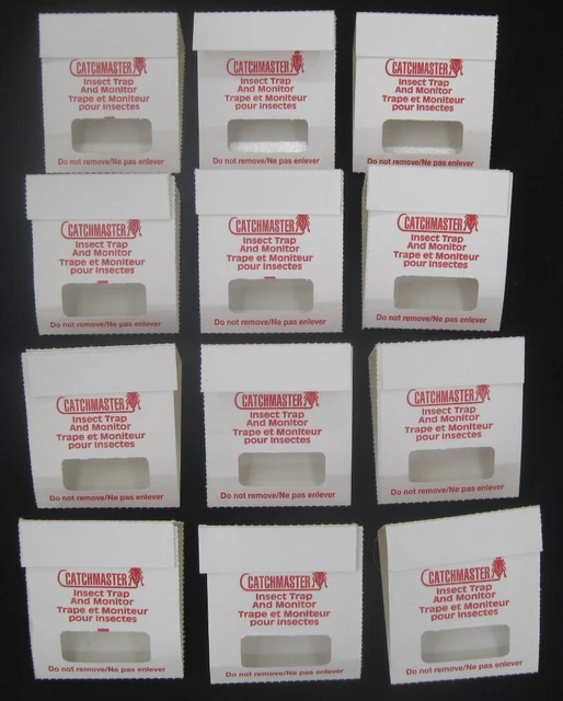 12 Catchmaster Spider Cockroaches Insect Traps Brown Recluse Spider Scorpion