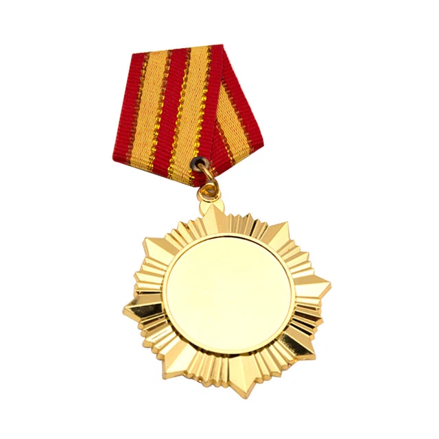Medaglia Antica Incisa Con Stella D’Oro – Miglior Costume – Incisione Gratuita – UK