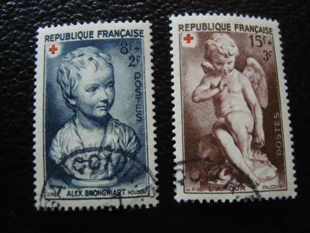 Frankreich - Briefmarke Yvert Und Tellier N° 876 877 Gestempelt (A15) French