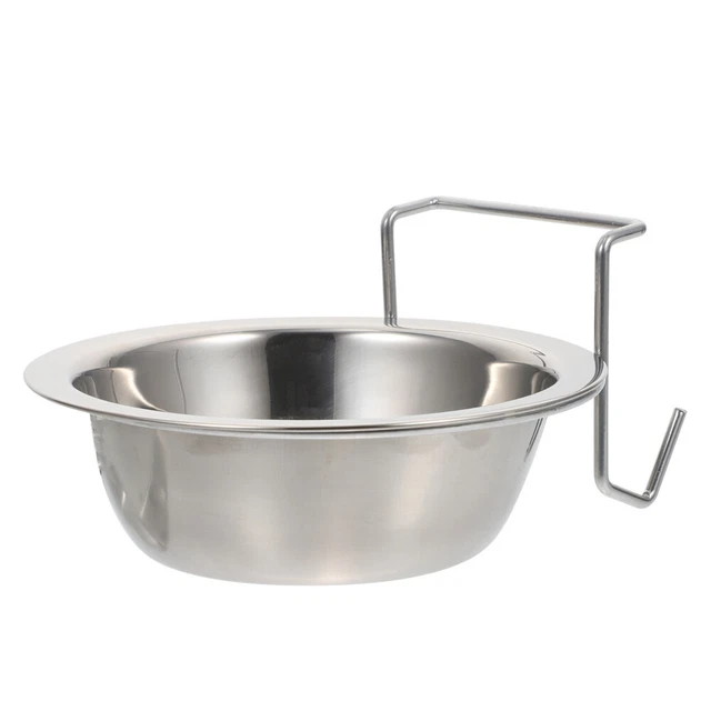 Dog Waterer Pet Steel Dog Crate Stainless Steel Water Dispenser Steel Water Bowl