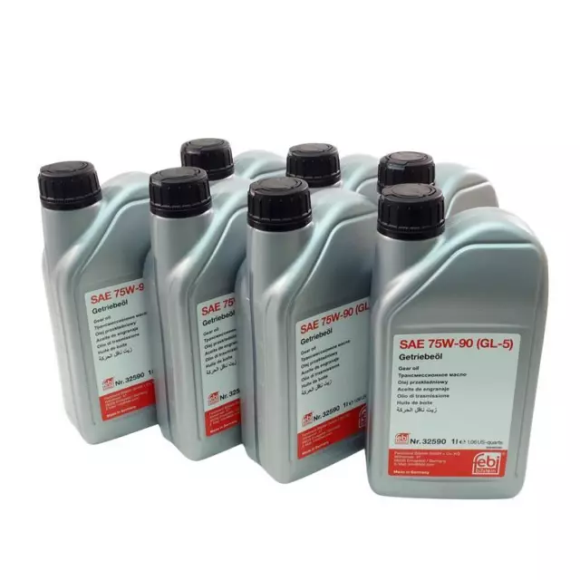 7 Olio per Ingranaggi Litro Febi BILSTEIN 32590 75W90 Api GL-5 BMW Opel Ford VW