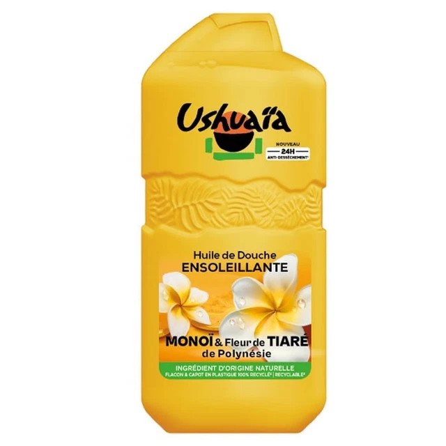 Lot De 4 Gels Douche Ushuaïa Grenade Des Açores - Parfum Fruité - 280 Ml Chacun - Pour Peau Normale - Neuf - Fabriqué En France