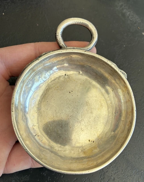 Tastevin Ancien En Argent 1916 – Tasse De Dégustation Sommellerie