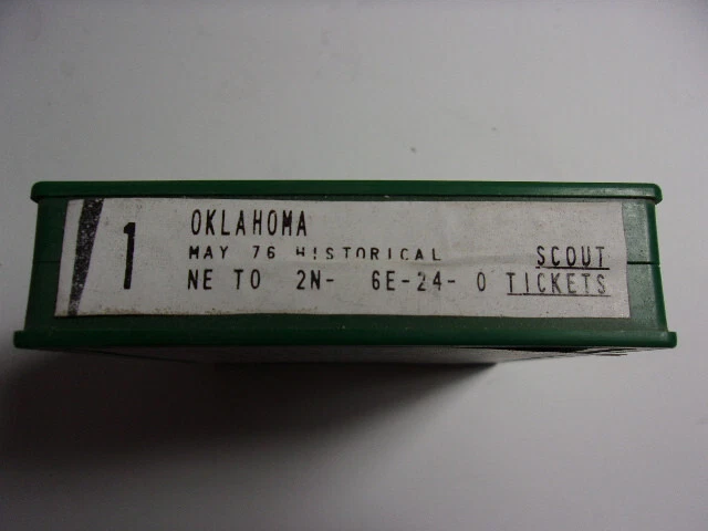 Oklahoma Scout Tickets Of Oil/Gas Wells , Petro Well Libaries, 1976, 156 Rolls