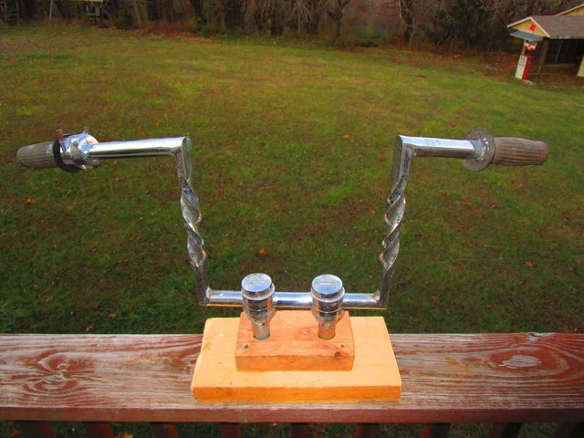 twisted chopper handlebars