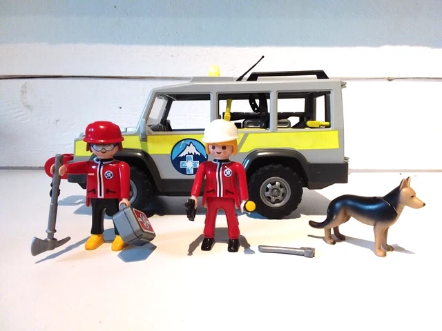 Playmobil Country 5427: Véhicule Avec Secouristes De