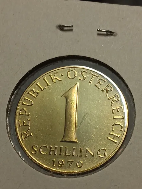 Austria 1969  1 shilling Proof Liw Mintage N/212