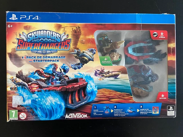 Coffret PS4 Skylanders Superchargers Racing Pack + Jeu + Figurines + Portail