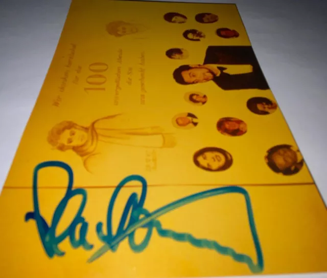 Placido Domingo signiert Foto Unterschrift Autogramm Signatur Signed Original 3