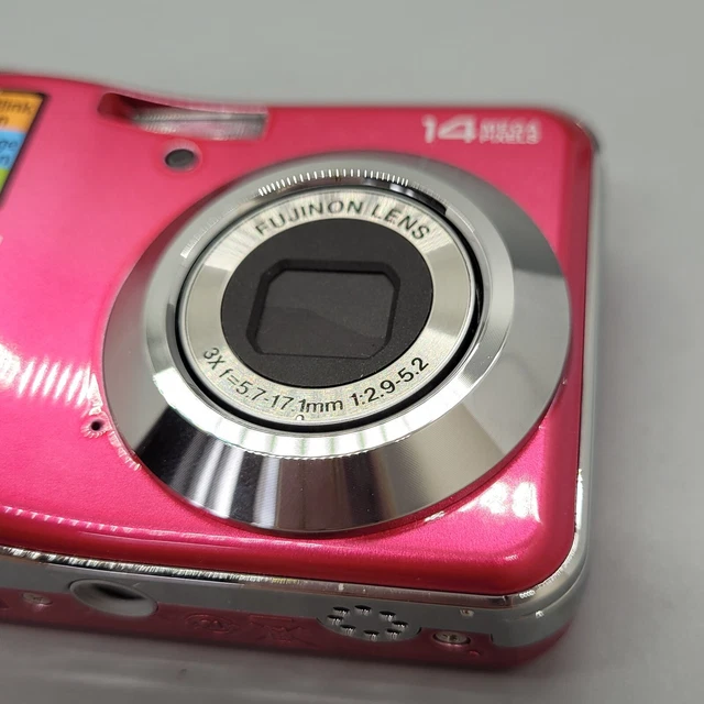 Fujifilm Finepix AV200 14,0 megapixel fotocamera digitale compatta rosa testata 22