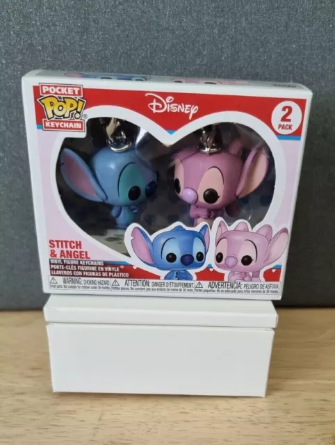 FUNKO POCKET POP! Keychain Disney's Lilo & Stitch Stitch and Angel Xmas  Gifts $23.99 - PicClick AU