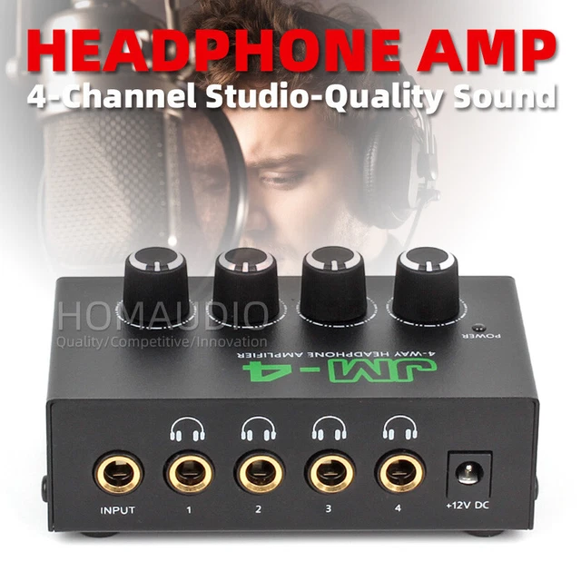 HEADPHONE AMPLIFIER OUTPUT Mixer Earphone Out Hub Mixing Amplification