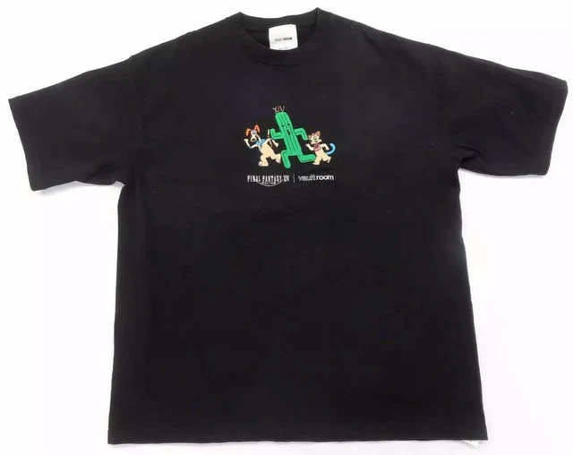 FINAL FANTASY XIV T-shirt XL Black VAULTROOM VR x FFXIV