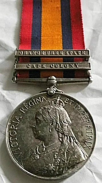 2 Clasp Qsa Queens South Africa Medal Pte Murphy 1St Oxford Light Infantry