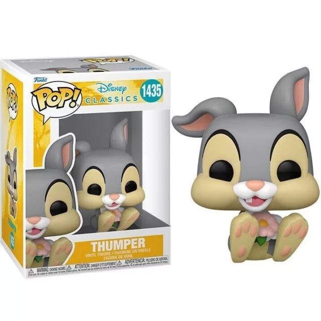 Disney Classics Bambi 80Th - Thumper 3.75" Pop Vinyl Figure Funko 1435 In Stock