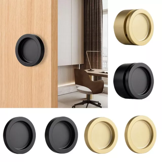 Concealed Invisible Door Handle Embedded Furniture Handles  Bathroom door