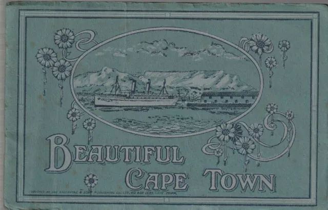 SOUTH AFRICA , BEAUTIFUL CAPE TOWN circa 1920'S , VIEWS