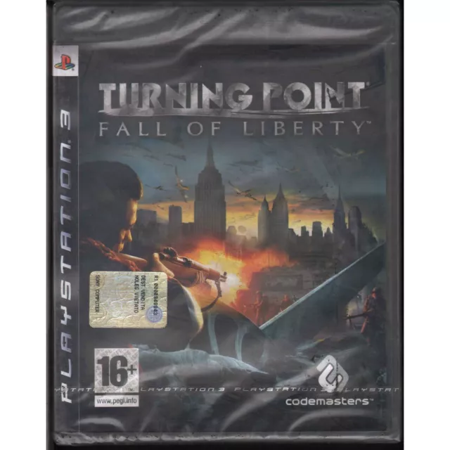 Turning Point Fall Of Liberty Jeu Vidéo PLAYSTATION 3 PS3 Scellé