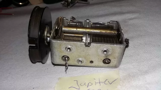 Philips Jupiter BD553A Doppel Dreh-Kondensator Röhrenradio variable capacitor