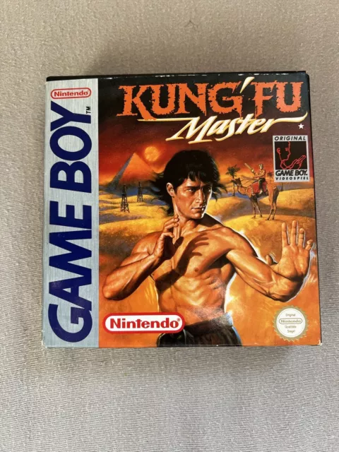 Original Nintendo Game Boy Kung Fu Master mit OVP - CIB