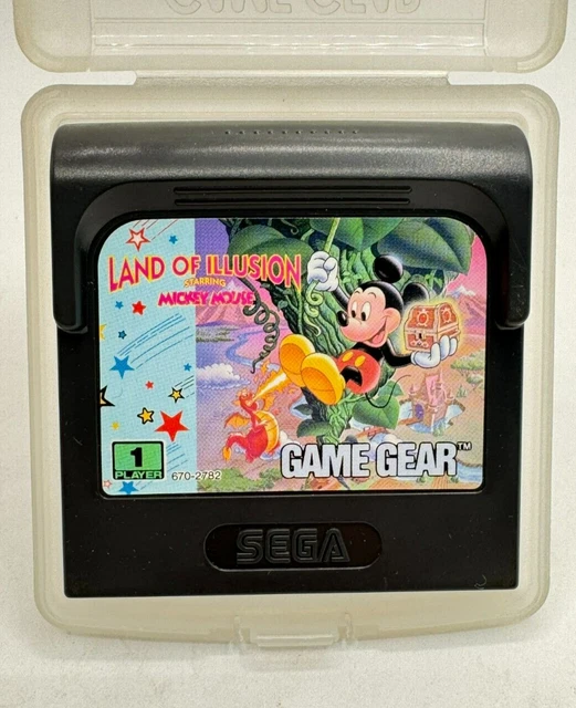 Land Of Illusion Starring Mickey Mouse Sur SEGA Master System – Version PAL Fr – Bon état