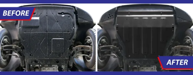 Motor + Getriebeschutz aus Stahl Unterfahrschutz für VW T5 2003-2015 3