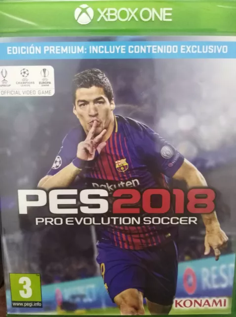 Pes / Pro Evolution Soccer 2018. Juego Xbox One (Disco Suelto En Caja). Nuevo.