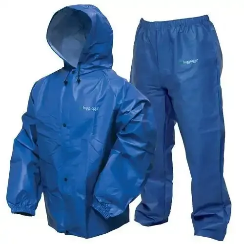 FROGG TOGGS M / LG Unisex Pro-Lite Waterproof Rain Suit Jacket & Pants BRAND NEW