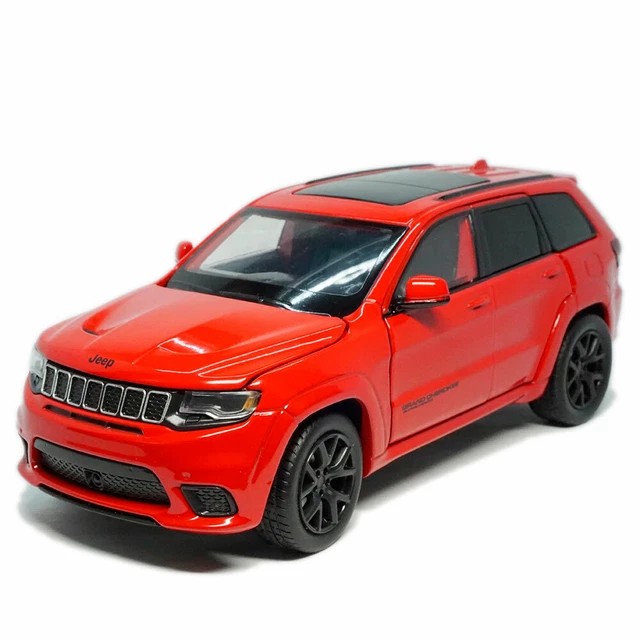 132 JEEP GRAND Cherokee Trackhawk Model Car Diecast Toy Vehicle Kids