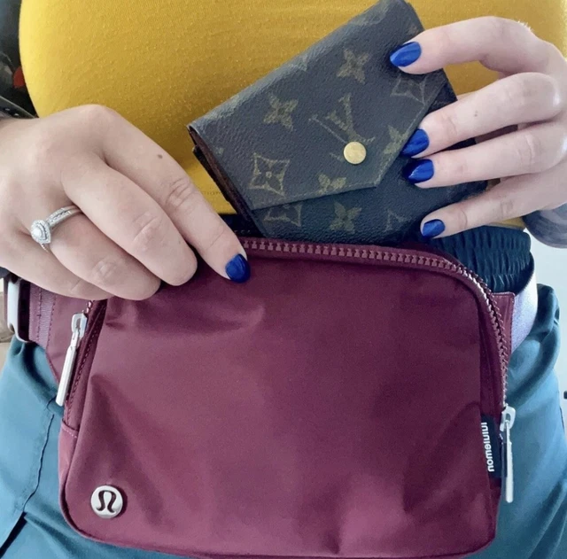 LULULEMON Everywhere Belt Bag Red Merlot Maroon Crossbody Bag Fanny Pack