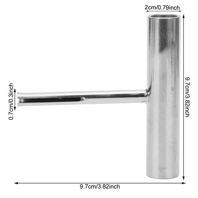 Fish Latex Tube Wishbone Tool SSA Y019 304 Stainless Steel Diving T BAR Fish
