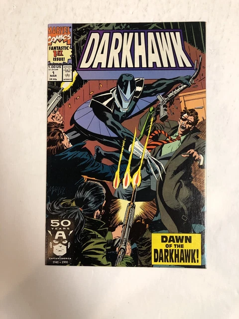 Darkhawk (1991) # 1 (VF/NM)  | 1st Full App Darkhawk | Direct edition