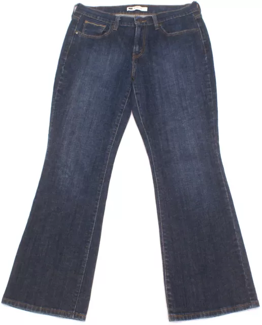 Levis 515 Womens Boot Cut Bootcut Stretch Denim Blue Jeans Size 10 S/C (32X29)