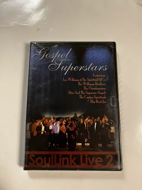 GOSPEL ALL STARS - Gospel Superstars: Soullink Live 2 - DVD - Ntsc - SEALED/NEW