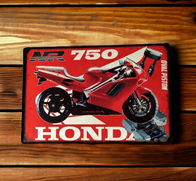 plaque métal vintage Honda CBX 1000