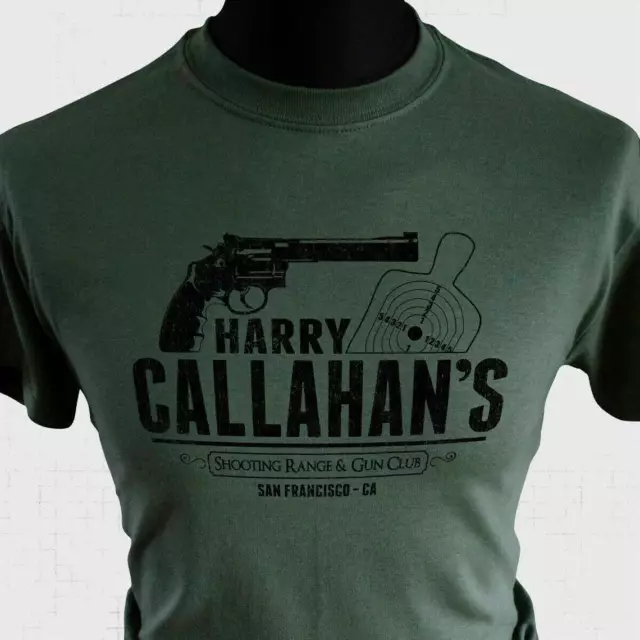 Harry Callahan Gun Club T Shirt Dirty Harry Magnum Force Retro Clint Eastwood Gn