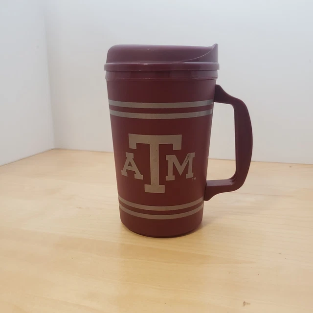 Vintage Texas A&M Aladdin Insulated Travel Mug 12th Man Student Foundation