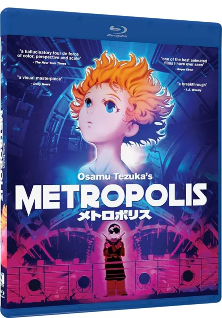 Osamu Tezuka's METROPOLIS Blu-ray BD - Japanese Anime **NEW/SEALED** FREE SHIP