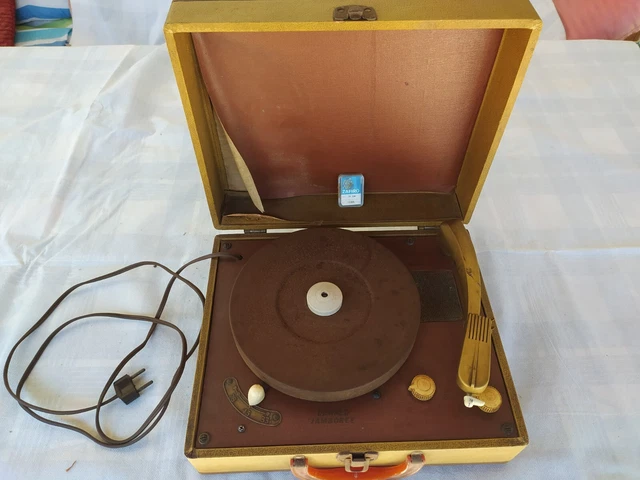 @ Tocadiscos/Radio Antiguo - Marca Dewald Jamboree @
