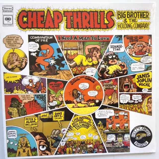 Big Brother and The Holding Company - Cheap Thrills 2018 reissue LP vinyl record