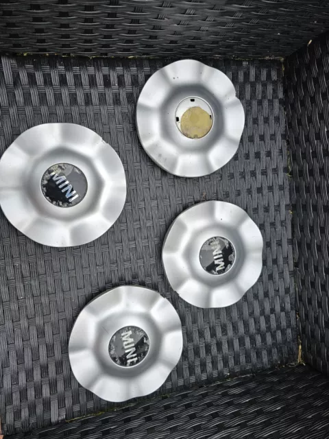 Mini New Genuine R50 R52 R53 R56 Hub Caps For R17 R104 Alloy Wheels 4 Pcs